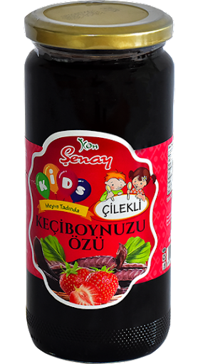 Konşenay çilekli keçiboynuzu özü 640 gr.