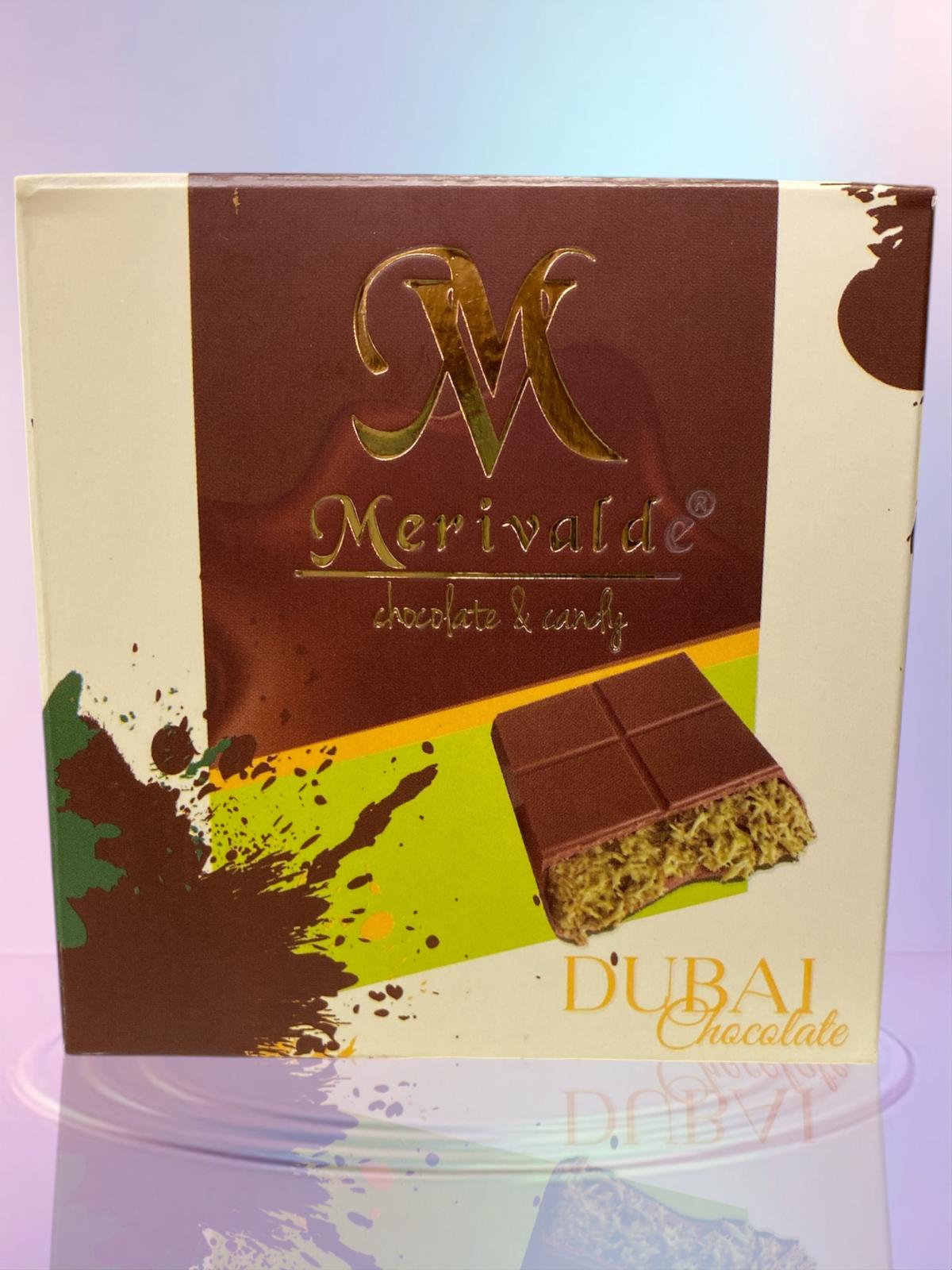 merivalde dubai cikolatasi 100 gr.